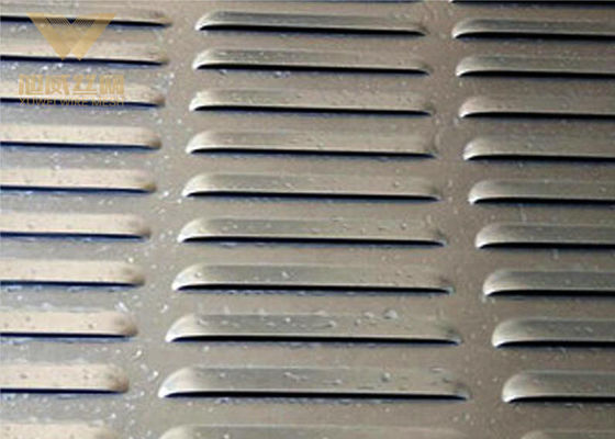 Ss304 Punch Louver Hole Aluminum Perforated Metal Sheet Plate Panel Used For Protection Net