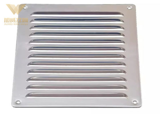 Ventilation 304 Stainless Perforated Sheet SS Louver Punching Metal Gutters Mesh Plate
