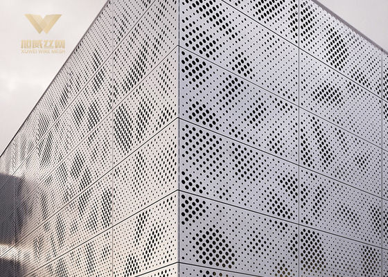 Slotted Hole Perforated Sheet Ss 304 For Facade Wall Decorative