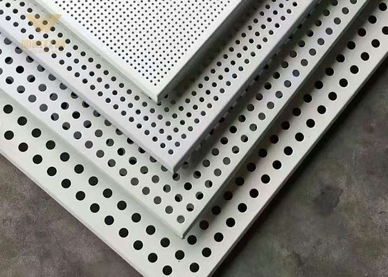 Metal Exterior Facade Fireproof Ss 304 Perforated Sheet Decorative Wall