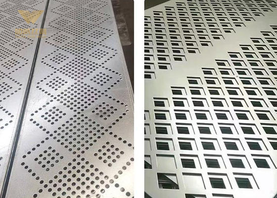 Custom 304 Perforated Stainless Steel Sheet Stamped