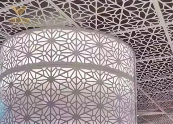 Customized Outer Decorative Stamped Metal Panels Wall Decoration