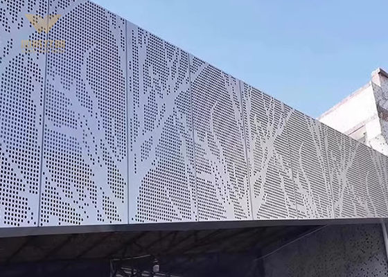 Galvanized Decorative Perforated Sheet Metal High Temperature