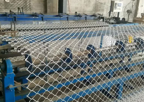 Woven Electric Galvanized Chain Link Mesh For Garden Fence