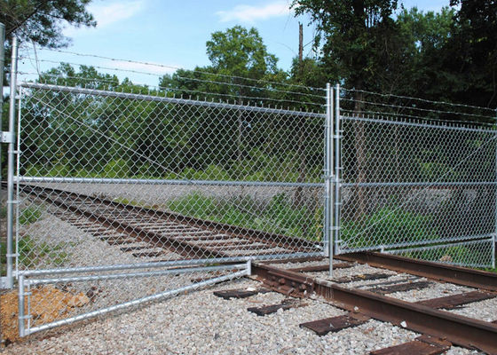 Smooth Surface 60x60mm Chain Wire Mesh Fence For Farm Fence Installation