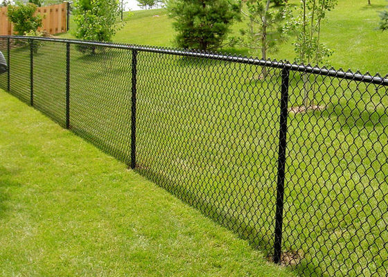 Temporary Fence Pvc Chain Link Mesh Square Hole Shape Mesh Size 60*60mm