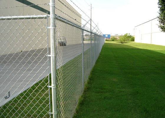 50*50 Or 60*60mm Size Gi Chain Link Mesh For Temporary Guardrails
