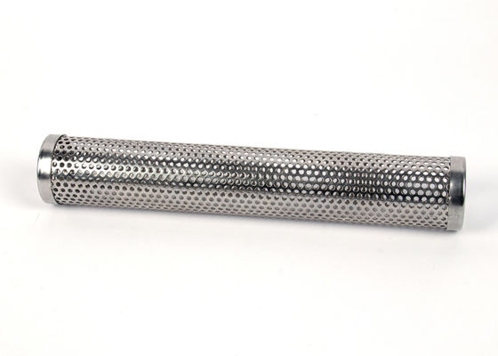 304 Stainless Steel Perforated Cylindrical Tubes For Hotels Industry Filter