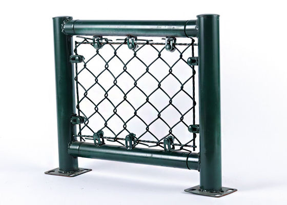 Garden Easy Assembly Pvc Coated Chain Link Fence Cyclone