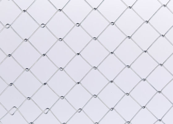 50x50 60x60 Galvanised Chain Link Fencing Easily Assembled Sustainable Construction