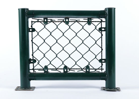 Garden Easy Assembly Pvc Coated Chain Link Fence Cyclone