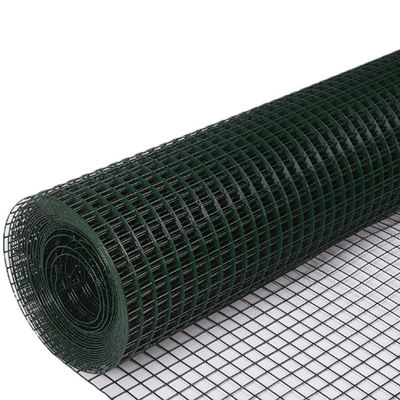 15m Length PVC Welded Wire Mesh Waterproof Durable For Birds Cage Farm Fence Iron Wire Fencing Hardware Cloth
