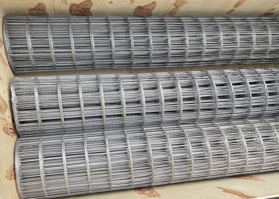 Low Carbon Iron Grey Welded Wire Mesh 2 Inch Mesh Size