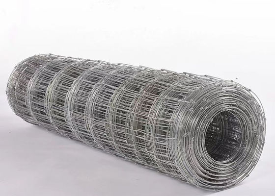 Knot Joint Farm Mesh Fence in Silver Color for Livestock Management