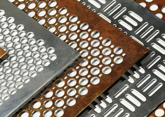 Perforated Plate Ss 304 Porous Round Hole Screen Punched Stainless Steel Sheet
