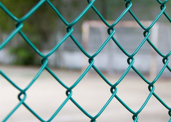 Crochet Mesh Pvc Galvanized Chain Link Mesh Roll For Garden Fence Installation