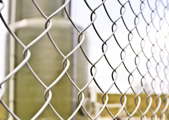 8 Foot Boundary Wall Pvc Coated Industry Galvanized Chain Link Fence Hot Dipped