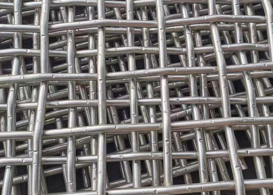Stone Crusher Stainless Steel Crimped Wire Mesh SS304