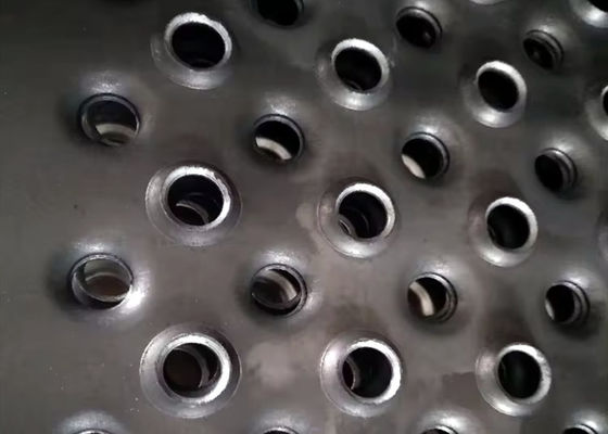 304 Stainless Steel Perforated Metal Mesh Weather Resistant Round Hole Shape