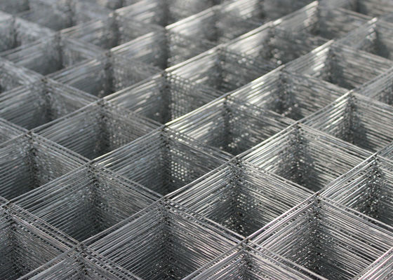 Square Metal Wire Mesh Panels Electro And  Hot Dipped Galvanized  2.5m-8m