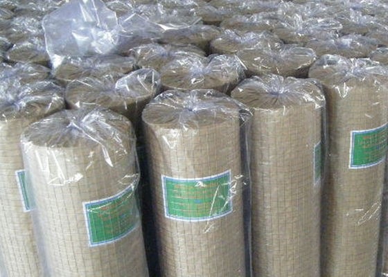 Square Hole Building Stucco Wire Mesh For Concrete Construction Welded 6mm Galvanised Mesh Roll
