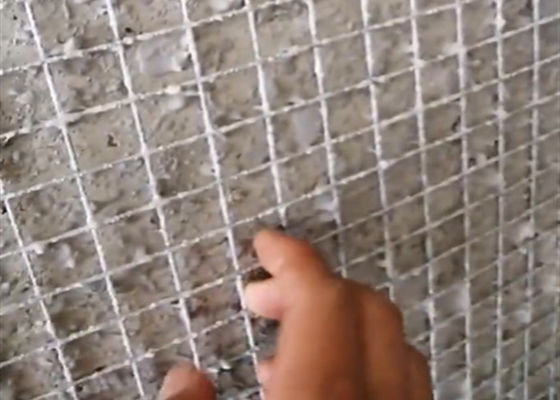 Square Hole Building Stucco Wire Mesh For Concrete Construction Welded 6mm Galvanised Mesh Roll