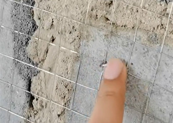 Galvanized Before Welding Anti-skid Concrete Welded Wire Mesh Ready To Ship