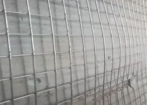 Heavy Duty Square Hole Beton Wire Mesh 6x6 Konstruksi Wire Mesh 10-120 G/M2 Lapisan Seng