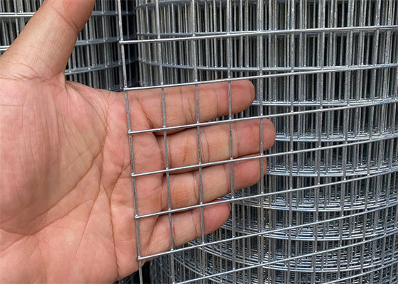 Square Hole Galvanized Iron Mesh Welded Wire Mesh For Windows Fence