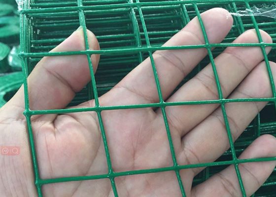 Green Pvc Coated Garden Mesh For Lengthy Custom 1/4 Inch Welded Wire Mesh