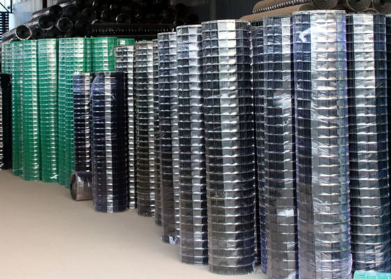 Heavy Duty Coated Welded Wire Mesh Fixing Type PVC 19 Gauge Welded Wire Mesh Long Lifespan