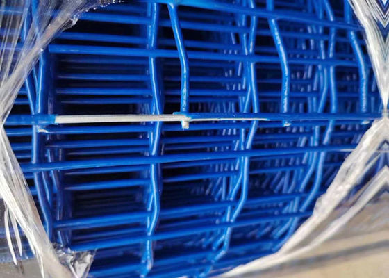 Blue Pvc Coated Welded Wire Mesh Welded Green Wire Fencing For Easy Installation