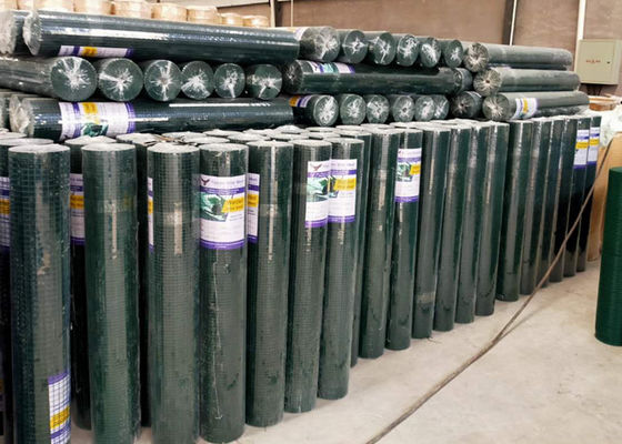 Long Life Span Pvc Plastic Coated Weld Mesh Fence Dengan Dekorasi Tahan Pakai