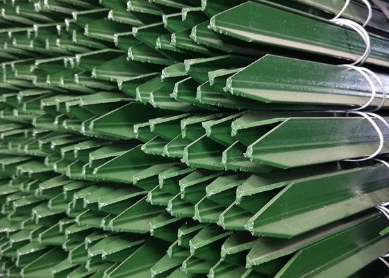Pagar Wire Mesh yang kokoh Galvanis Y Post Tanpa Gigi