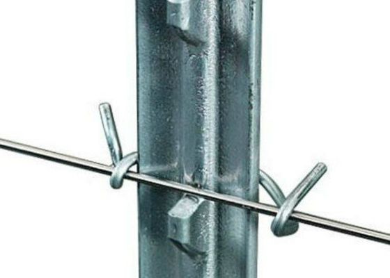 Galvanized T Posts 1.58kg-2.04kg/m Solusi pagar ternak yang aman