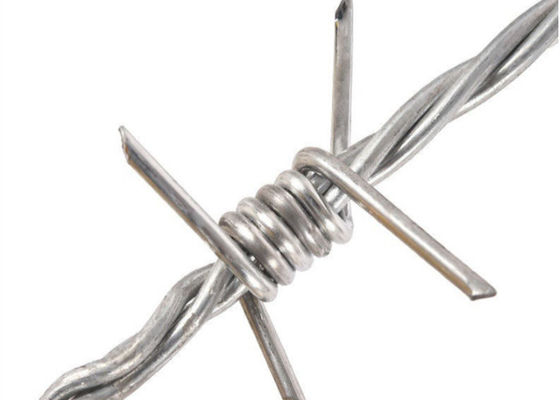 15 - 200g Zinc Coated Steel Barbed Wire Rolls for Enhanced Corrosion Protection