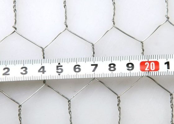 Hexagonal Zinc Coated Wire Mesh Straight Twist Weave For Various Applications Free Sample Offered