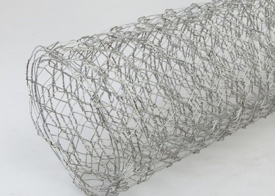 Galvanized Iron Chicken Hexagonal Wire Mesh For Poultry Fencing / Garden Protection