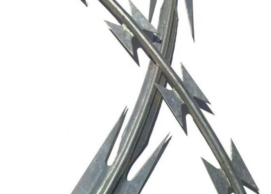 Anti Climb Razor Blade Razor Barbed Wire Brazil Bto 22 Razor Wire