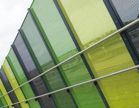 Folha perforada de aço inoxidável de forma hexagonal e de forma de buraco para indústria e decoração