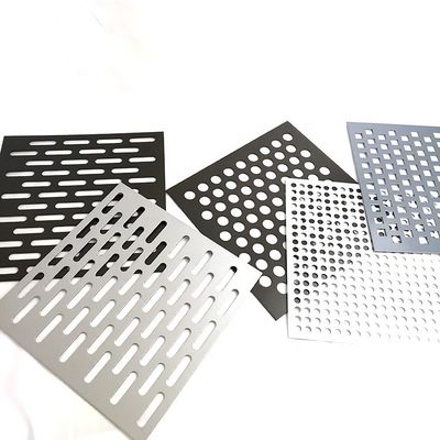 스테인리스 스틸 304 구멍 뚫린 잎 메시 소리 차단 불 방지 공기 흐름