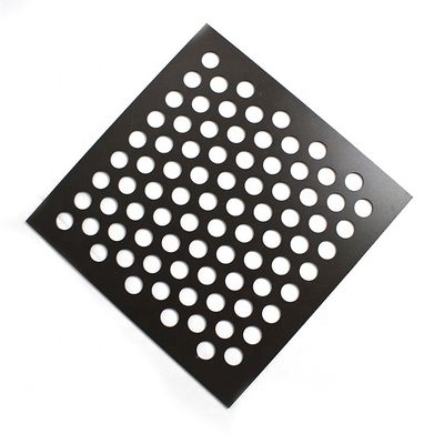 Lightweight 304 Stainless Perforated Sheet Soundproof Fireproof Air Flow 10ft Length