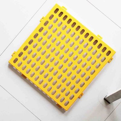 Metal Building Material aluminum perforated sheet For Apartment Buildings Premium Metal Construction Supply