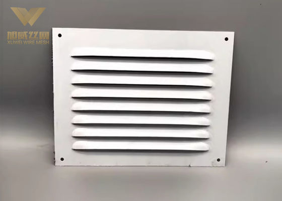 Light Aluminum 304 Stainless Perforated Sheet Plastic Film Covered Louver Punching Metal Mesh