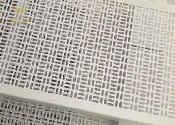 Round Hole Aluminum Perforated Metal Punched Veneer