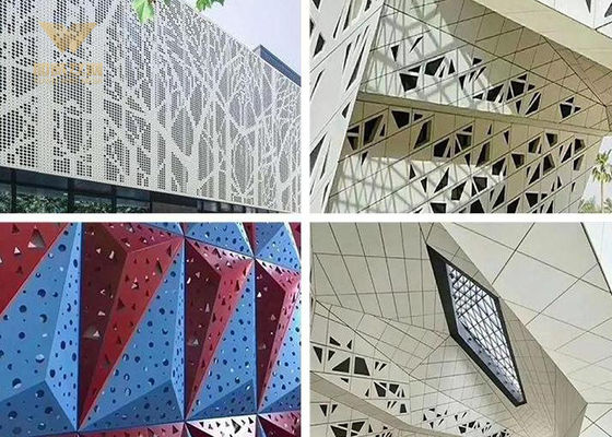 Punched 1 4 Perforated Aluminum Sheet Long Life