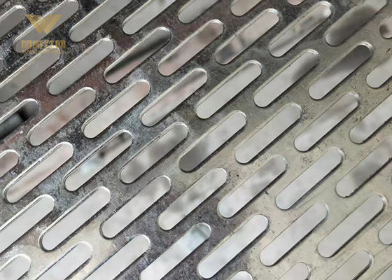 Ss 304 Designer Perforated Metal Sheet Corrosion Resistance