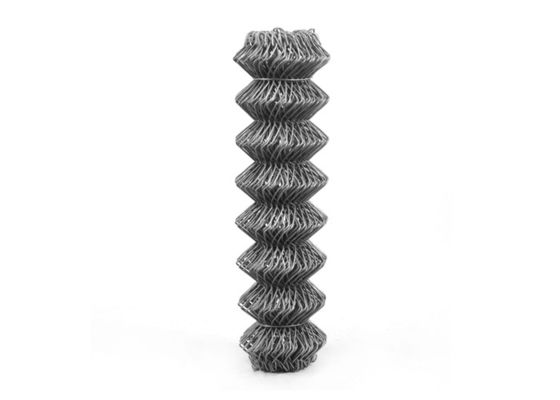Grey Chain Link Mesh Galvanized Wire Pvc Coated