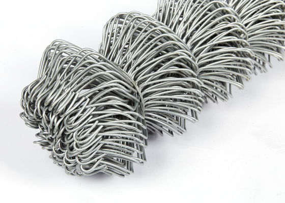 Custom Galvanized Pvc Coating Chain Wire Mesh Diamond Hole Untuk Berbagai Penggunaan