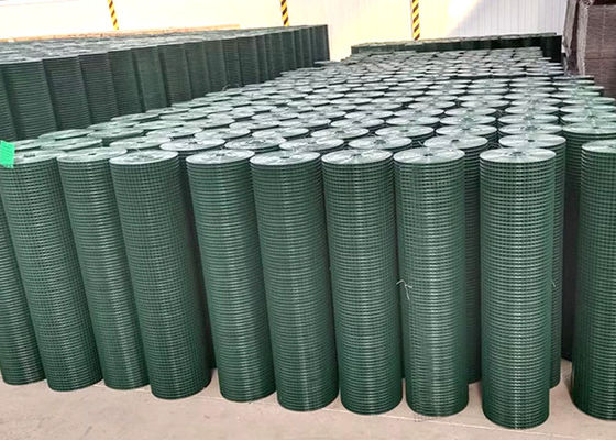 PVC Lapisan Welded Iron Wire Mesh Dengan Square Hole Untuk Pagar